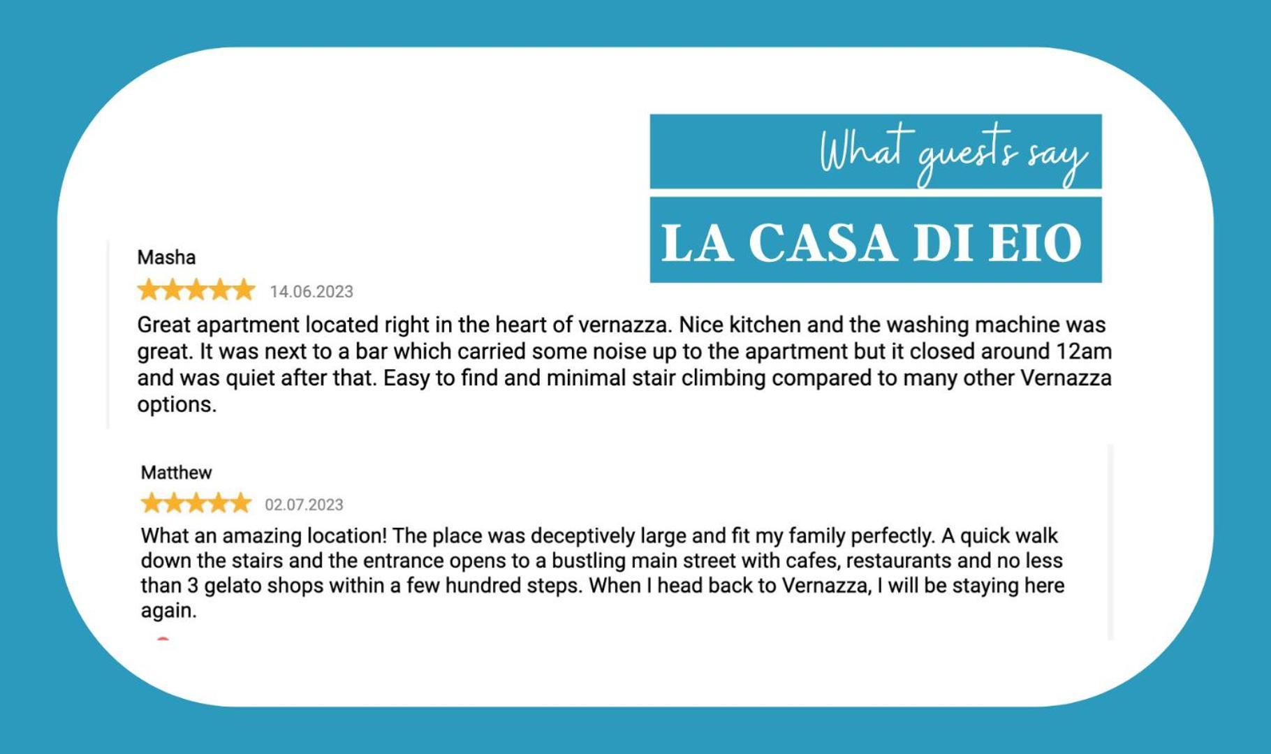 Apartamento La Casa Di Eio Vernazza Exterior foto