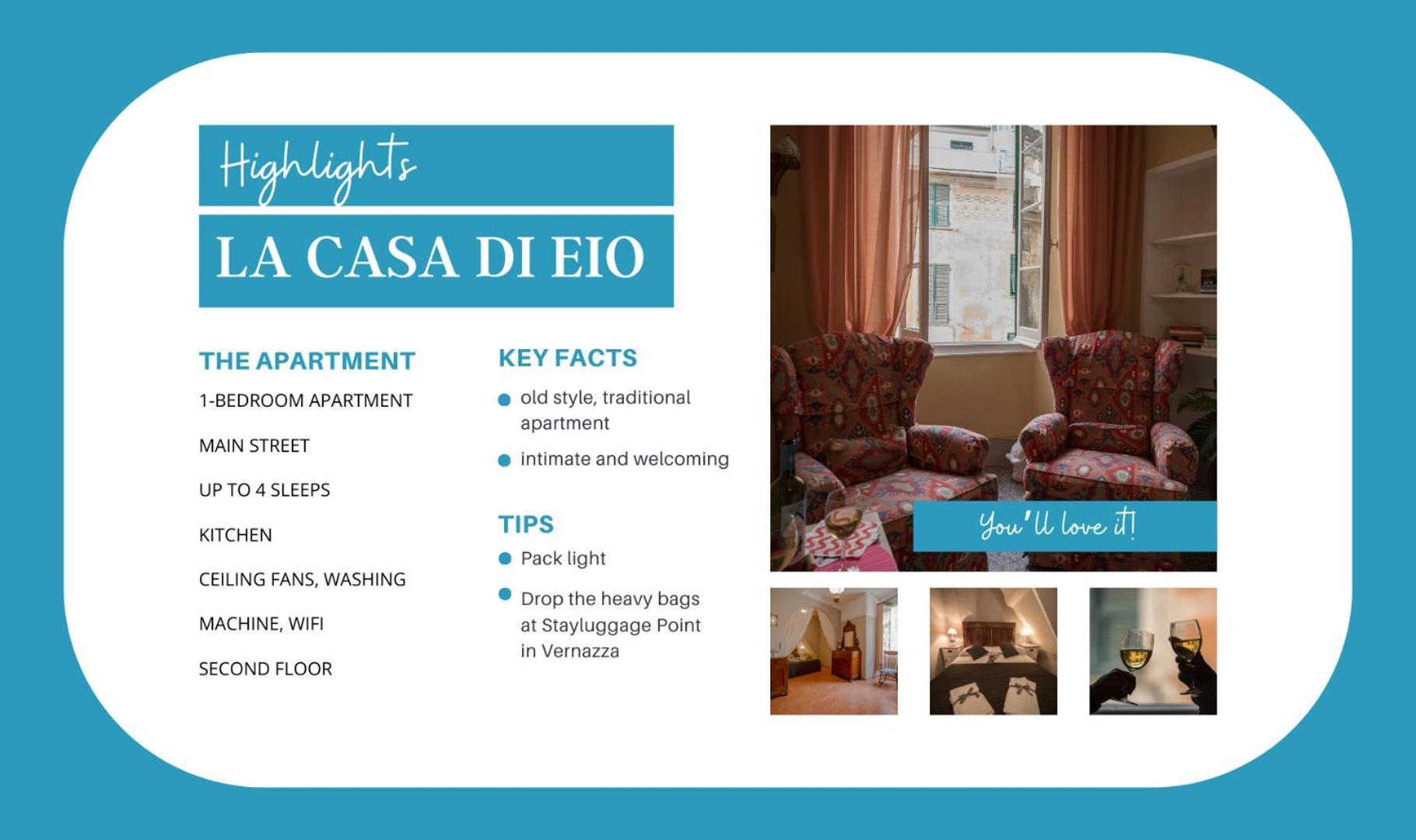 Apartamento La Casa Di Eio Vernazza Exterior foto
